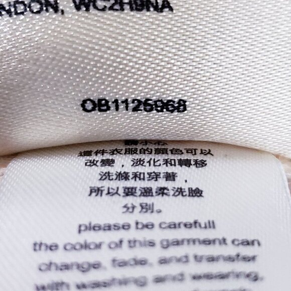 Free People Sweater Oversized Womens Small V Neck Tunic Long Sleeve Beige - Picture 12 of 12